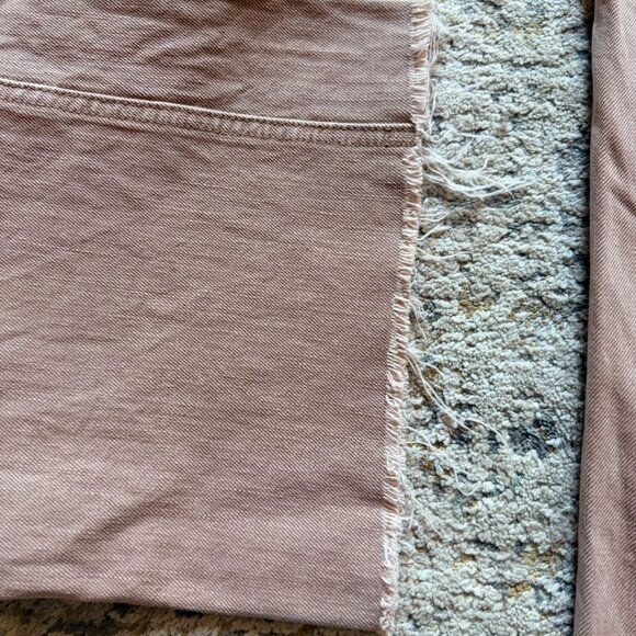 Veronica Beard Taylor Wide-Leg Jean, Tan Sierra, Size 24 - Picture 5 of 10